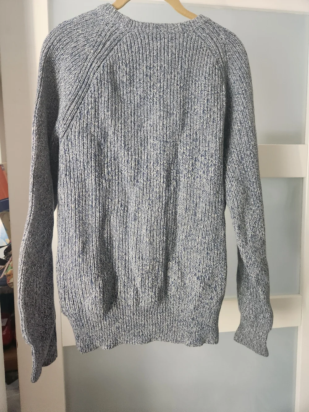 J. Crew Men’s Gray Marled Crewneck Sweater